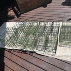 16 Used Sani Stack Coated Wire Plate Washing Baskets Crates Various Sizes