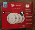Kidde Detect 20sd10 10-year Never Change Battery Operated Smoke Alarm 3-pack