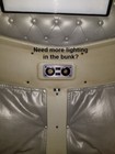 Kenworth Aero Above Bunk Front Window Plate For 2 Watermelon Lights  plate Only 