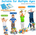 10-in-1 Stem Building Toys For Kids 4-8 Years - Fun Educational Gifts