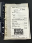 King Air F90 Pilot Checklist Manual Serials La-2 Thru La-204 Beechcraft 1984