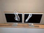 Apple 20  Widescreen Lcd Cinema Display  A1081 - Two Monitors - No Power Adapter