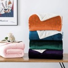 Sherpa Fleece Blanket Soft Warm Double Sided Sofa Bed Blankets Throws Twin Queen