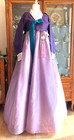 Korean Traditional Dress Hanbok  Set-purple Top Lavender Skirt   Undergarments