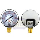 Air Compressor Pressure   Hydraulic Gauge 2  Face Side Mount 1 4  Npt 0-300 Psi