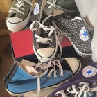Converse Chuck Taylor All Star Kids High Top Canvas Sneakers Multicolor 5 5