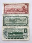 Canada 1954  2  1954  1    1973  1 3-banknote Lot