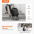 Stair Climber Folding Shopping  36l Grocery Cart Trolley Laundry Stair Climbing 
