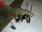 Vintage Testors Model  P40 Warhawk  049 Control Line Engine Rc Plane