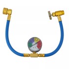 R134a Automotive Ac Recharge Hose Kit Car Refrigerant Charging Hose W gauge