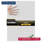 1 Piece Woven 304 Stainless Steel Mesh 14 6  X11 4   372x292mm   Easy To Cut Met