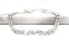 New Love Charm Anklet Ankle Bracelet Layered Silver Plated