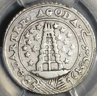 1808 Pcgs Vf 30 Madras 1 4 Pagoda British Vishnu Silver Coin  21052001c 