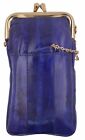 New Genuine Eel Skin Cigarette Case And Lighter Holder