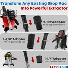 Universal Compatible With All Shop Vacs Extractor Attachment With 2-1 2    1-7 8
