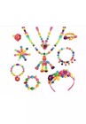 Oumoda Pop Beads Jar Beads Girl Toys Making Jewelry Craft Kit   Age 4 