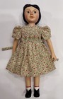 Boneka Hand Smocked Floral Print Dress 4 Hitty Dolls