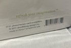 Set Of 3 Doodlebug Photo recipe Card Protectors Pack Of 25 With 4x6 Pockets
