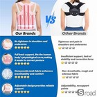 Adjustable Posture Corrector Back Brace Upper Lower Back Support Shoulder