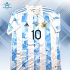Lionel Messi Autographed 2021 Copa America Argentina Jersey W  Beckett Coa Bas
