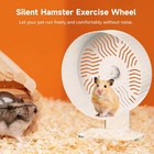 9 5  Silent Hamster Wheel Hamster Exercise Wheel With Adjustable Acrylic Stan   