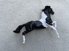 Classic Breyer Horse  961 Black Pinto Rearing Mustang American Dream