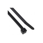 Hellermanntyton Pa66 Black 50 Lbs Tensile 8 In Long Ul Rated Cable Tie 100qty