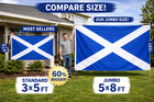 Scotland Scottish Flag 8x5ft 244 150cm St Andrew s Cross