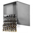 Stark Usa 29-pieces Left-hand Drill Bit Set Index 1 16  To 1 2  By 64ths Huot