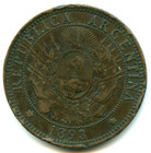 Argentina Dos Centavos 1893 N  937