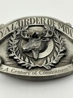 Loyal Order Of Moose Belt Buckle 1986