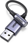 Usb To 3 5mm Jack Audio Adapter Sound Card Support Mic Trrs Headphone Dac 24b   