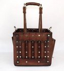 Electrician Leather Tool Bag Tuff-tote Journeyman s Stronghold Tote 8x8 -r b