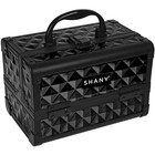 Shany Chic Makeup Train Case Cosmetic Portable Organizer Dualtray Storage Mirror