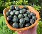 5 Nephrite Jade Tumbled Stones  Medium 0 75  - 1  premium Quality  a  Grade  