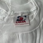 Vintage 2003 Official Us Open Tennis T-shirt Men   s Xl Flag Print Andy Roddick