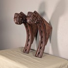 Gothic Antique French Carved Oak Wood Architectural Corbels Brackets
