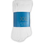 Xxl Crew Sport Socks  men s Size 15-18   3-pack  White