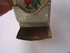 Vintage Wall Mount Stick Match Box Holder Primitive Tomato Decal