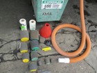 Greenlee 690 Blower   Vacuum W 1 2 - 4  Adaptors   Hose    Line