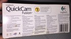 Logitech Quickcam Fusion Usb Webcam Camera  With Microphone  Privacy Cap Cover
