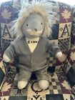 1979 Plush Albert Einstein North American Bear Co  23 Inch Antique Bear  rare 
