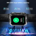 Military Smart Watch For Men call Receive dial rugged Tactical Fitness Tracker
