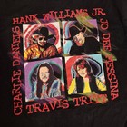 Vintage Hank Williams Tour T-shirt Black Men s Xl Multi-artist Graphic