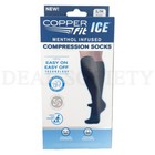Copper Fit Ice Menthol Infused Unisex Compression Socks S m Lot Of 2