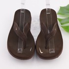 Nike Womens Celso Thong Sandal Size 8 Brown Thong Slide Flip Flop Beach Shoe