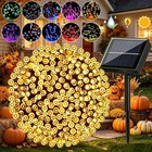 100-200led Solar String Light Outdoor Garden Waterproof Party Wedding Fairy Lamp