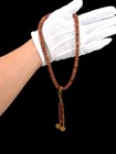 Japanese Juzu Bracelet Buddhist Rosary Sandalwood Nice Scent From Temple 27cm