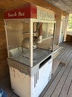 Manley Electric Theatre Popcorn Machine Cabinet W  Kettle  fresh Hot 