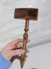Vintage Freemason Wooden Hammer Gavel Ceremonial Jerusalem Solomon Masonic